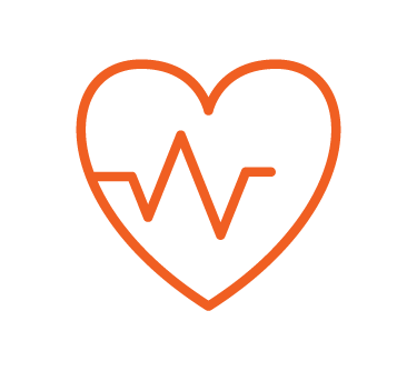 Heart icon, ECG heart test, BEconneCTD-ILD Study, interstitial lung disease, connective tissue disease